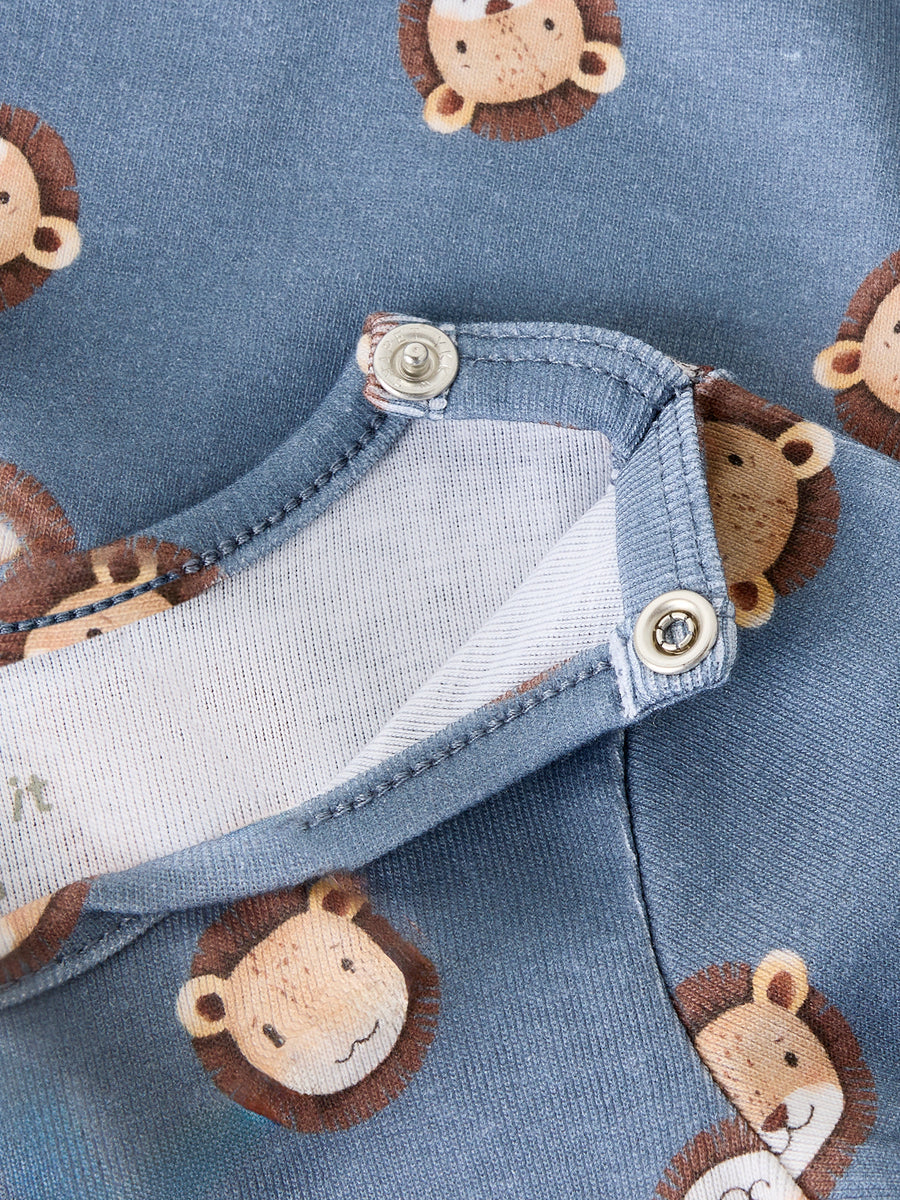 NAME IT BABY  LUOMUPUUVILLA BODY - Flint Stone