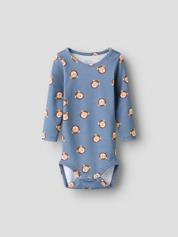 NAME IT BABY  LUOMUPUUVILLA BODY - Flint Stone