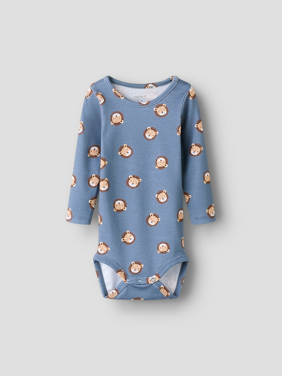 NAME IT BABY  LUOMUPUUVILLA BODY - Flint Stone