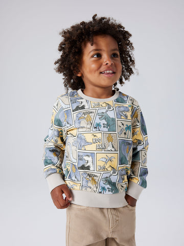 NAME IT MINI -  luomupuuvilla svetari -  dino