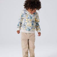 NAME IT MINI -  luomupuuvilla svetari -  dino