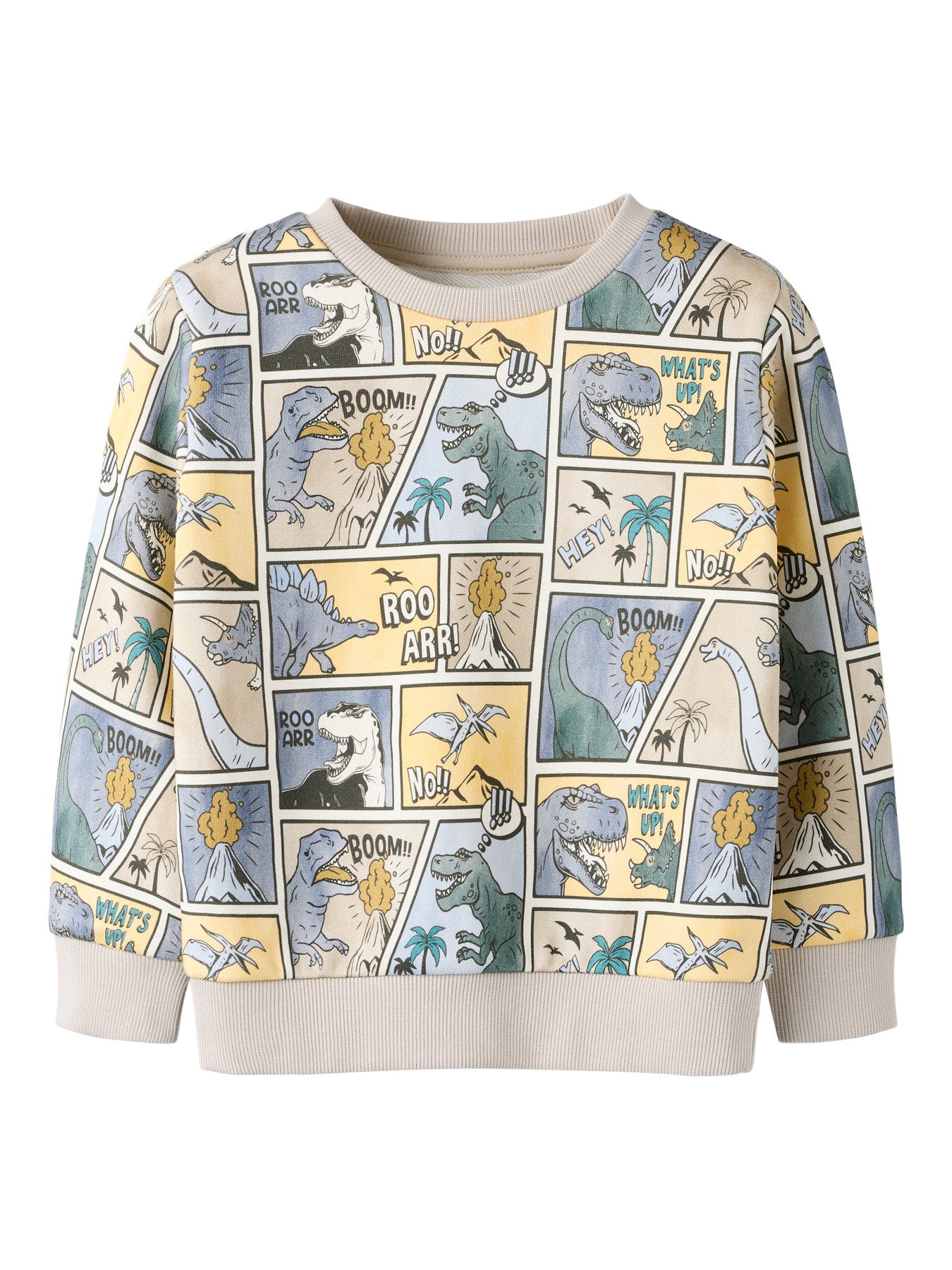 NAME IT MINI -  luomupuuvilla svetari -  dino