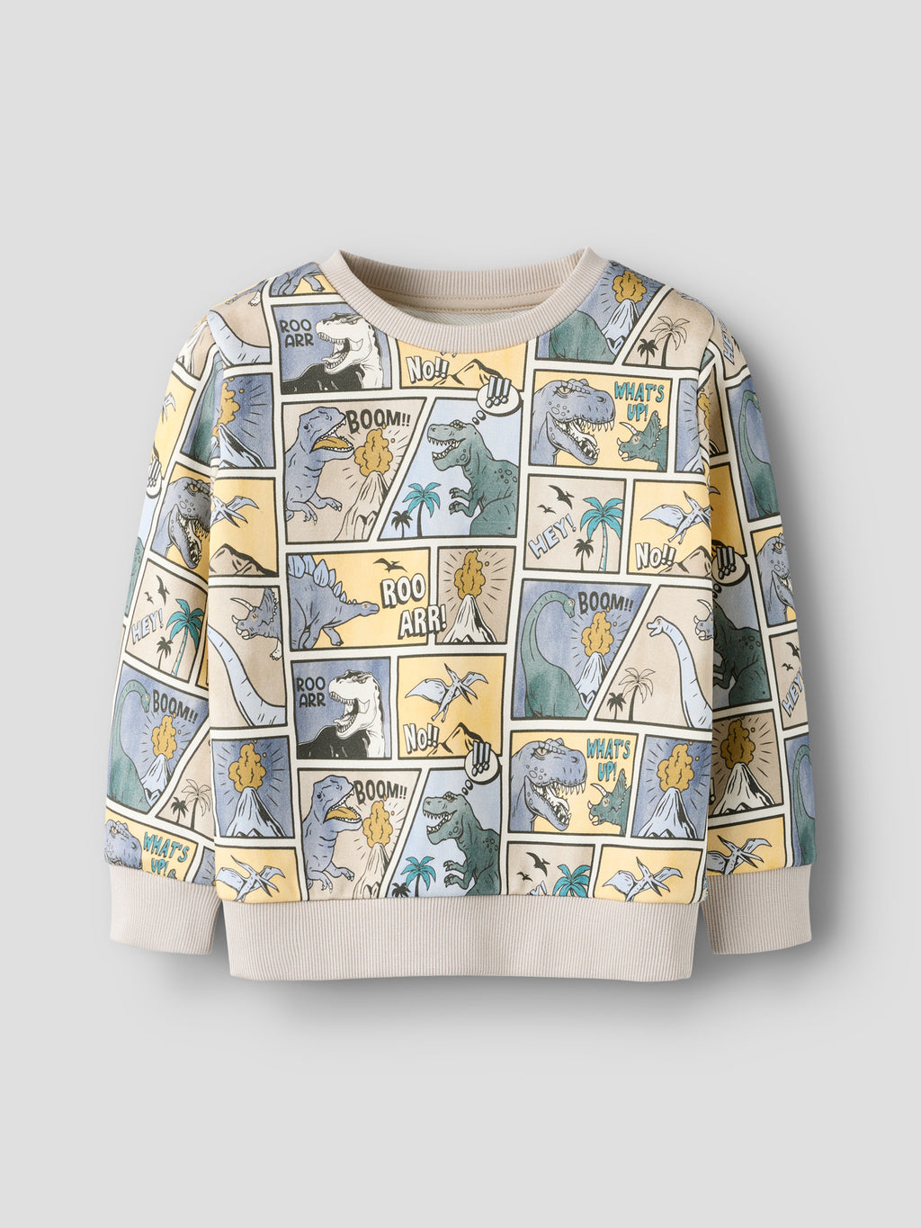 NAME IT MINI -  luomupuuvilla svetari -  dino