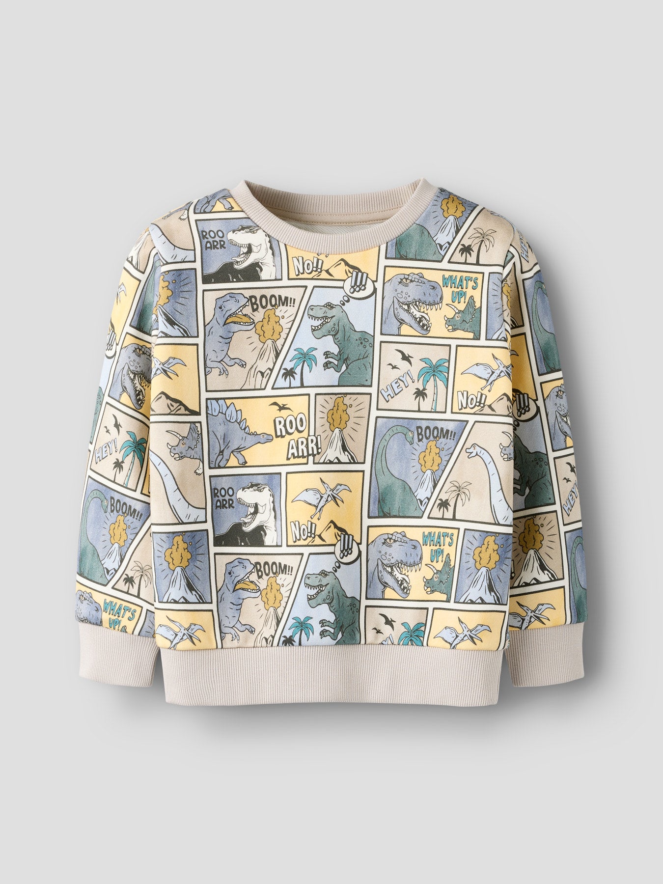 NAME IT MINI -  luomupuuvilla svetari -  dino