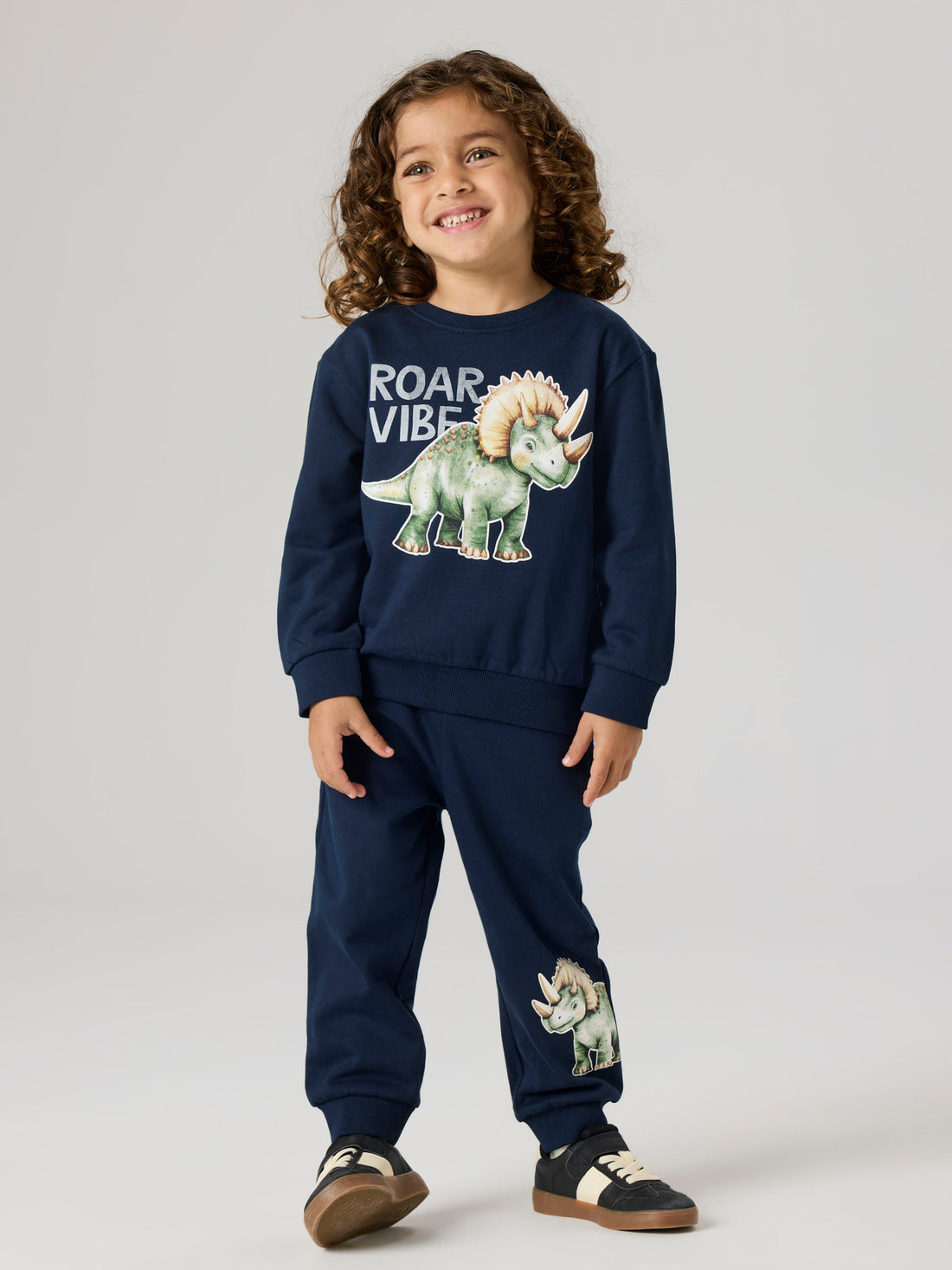 Name It Mini - pehmeät svetarihousut - dino