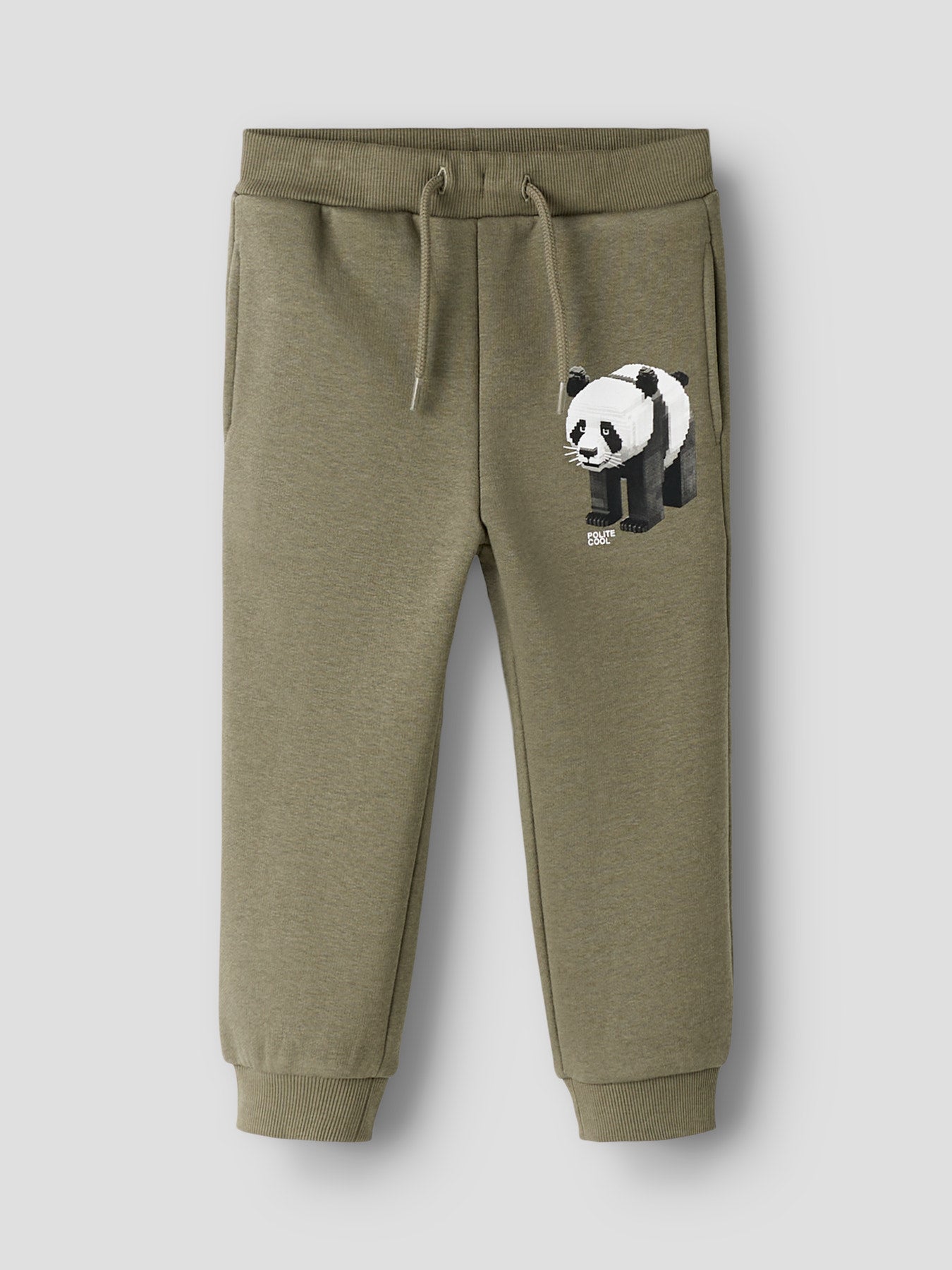 Name It - Luomupuuvillaiset collegehousut - panda