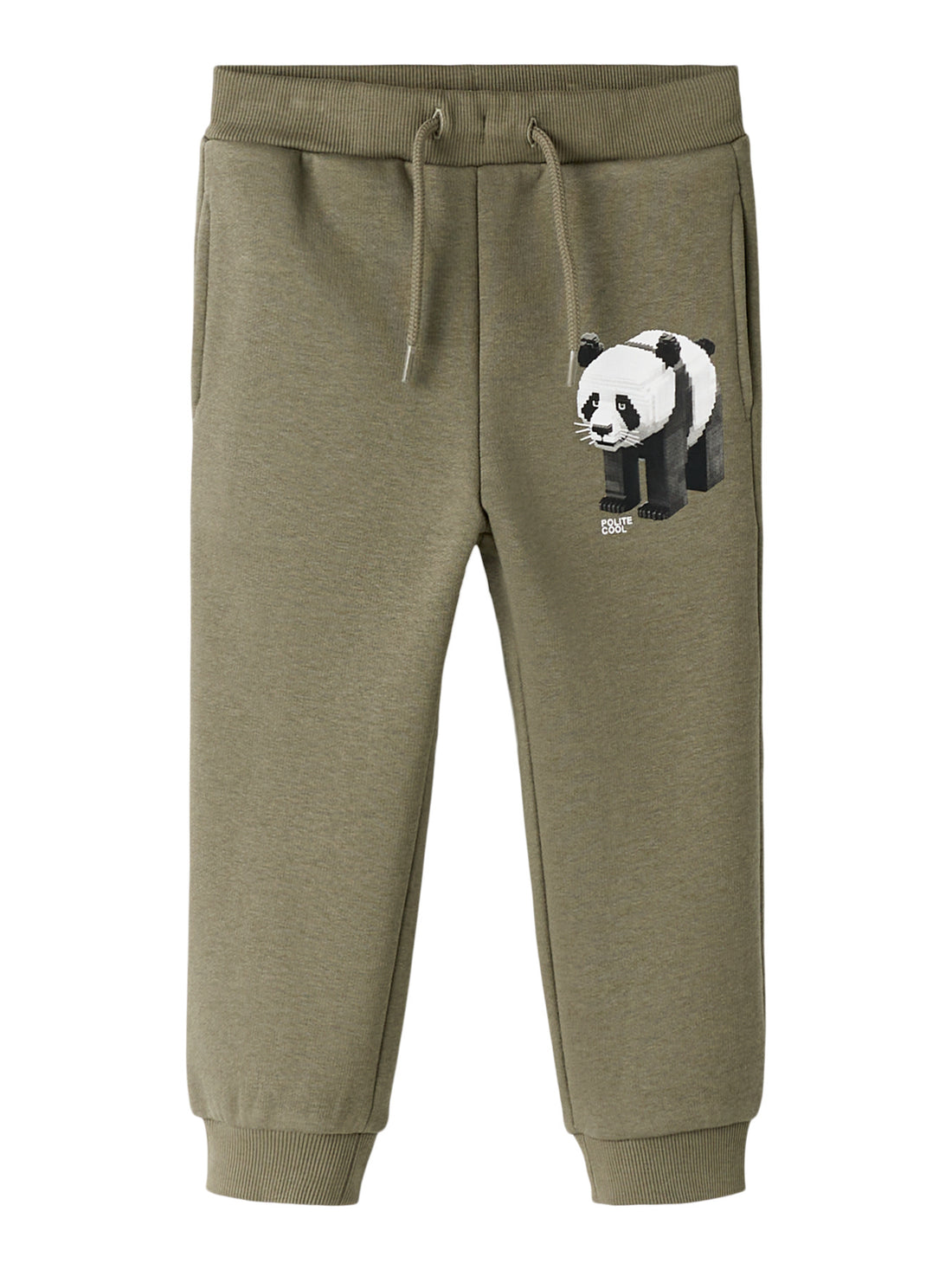 Name It - Luomupuuvillaiset collegehousut - panda