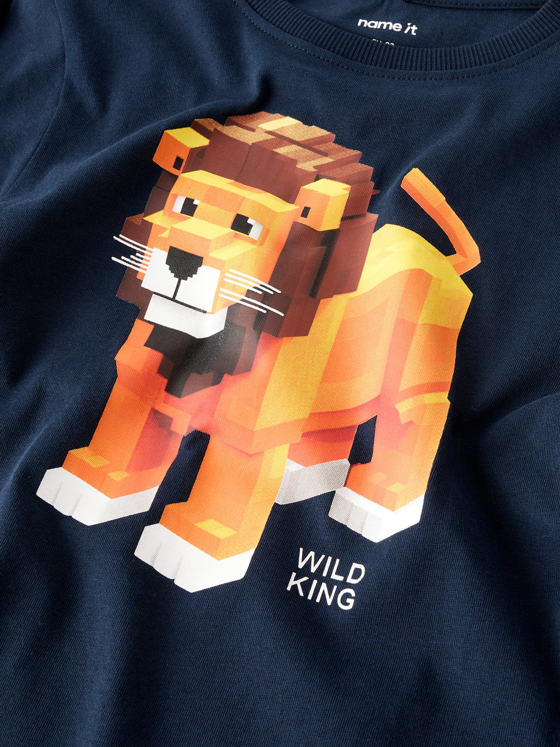 Name It - pitkähihainen luomupuuvillapaita - leijona