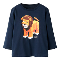 Name It - pitkähihainen luomupuuvillapaita - leijona