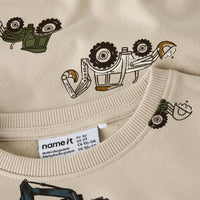 NAME IT MINI -  luomupuuvilla svetari -  farm