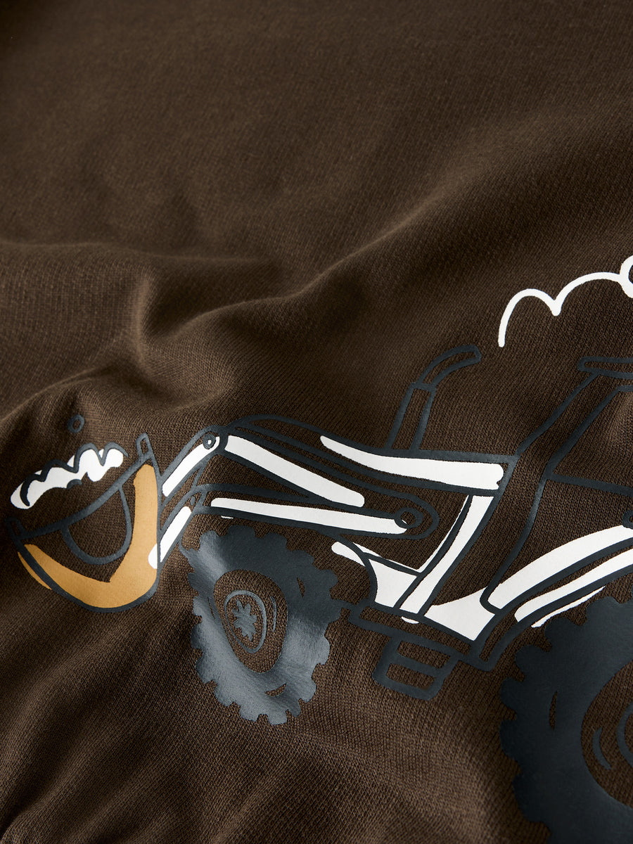 NAME IT MINI -  luomupuuvilla svetari -  traktori