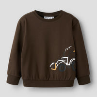 NAME IT MINI -  luomupuuvilla svetari -  traktori