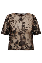 A-View Fuchsia Blouse – Dark Brown