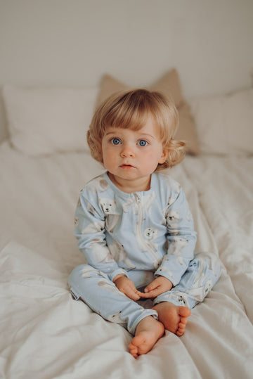 Metsola - Polar Bears -Yöpuku - Icy Blue