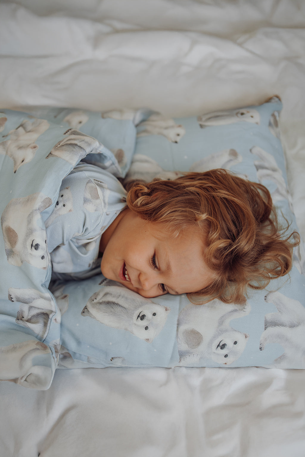 Metsola - Polar Bears -Pyjama - Icy Blue