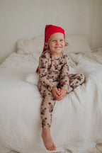 Metsola - bear -pyjama | hazelnut