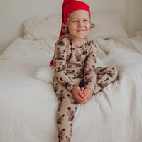 Metsola - bear -pyjama | hazelnut
