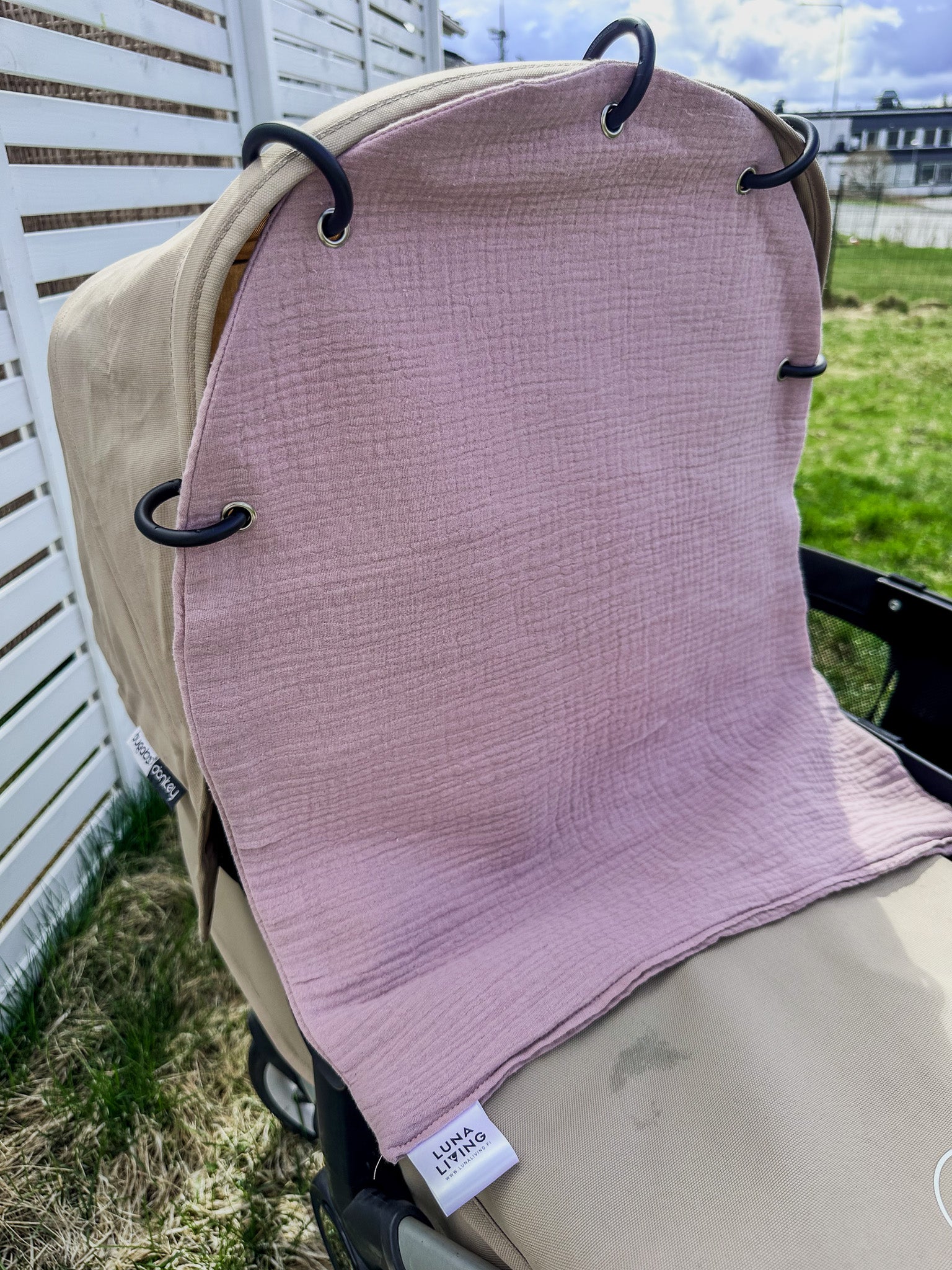 Vaunuverho - Swanie - Rose