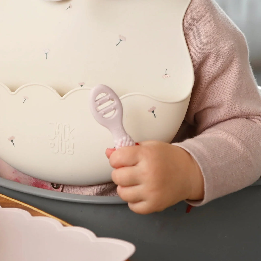 Jack & Juno – ensilusikat vauvalle,light pink