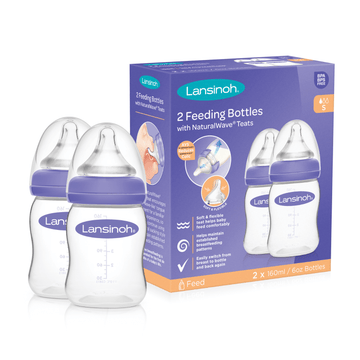 Lansinoh NaturalWave 0 kk+ 2x160 ml tuttipullo - Luna Living