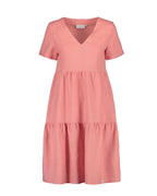 Nakoa- Pellava Kerrosmekko,Powder Pink