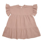 Huttelihut - harsomekko roosa