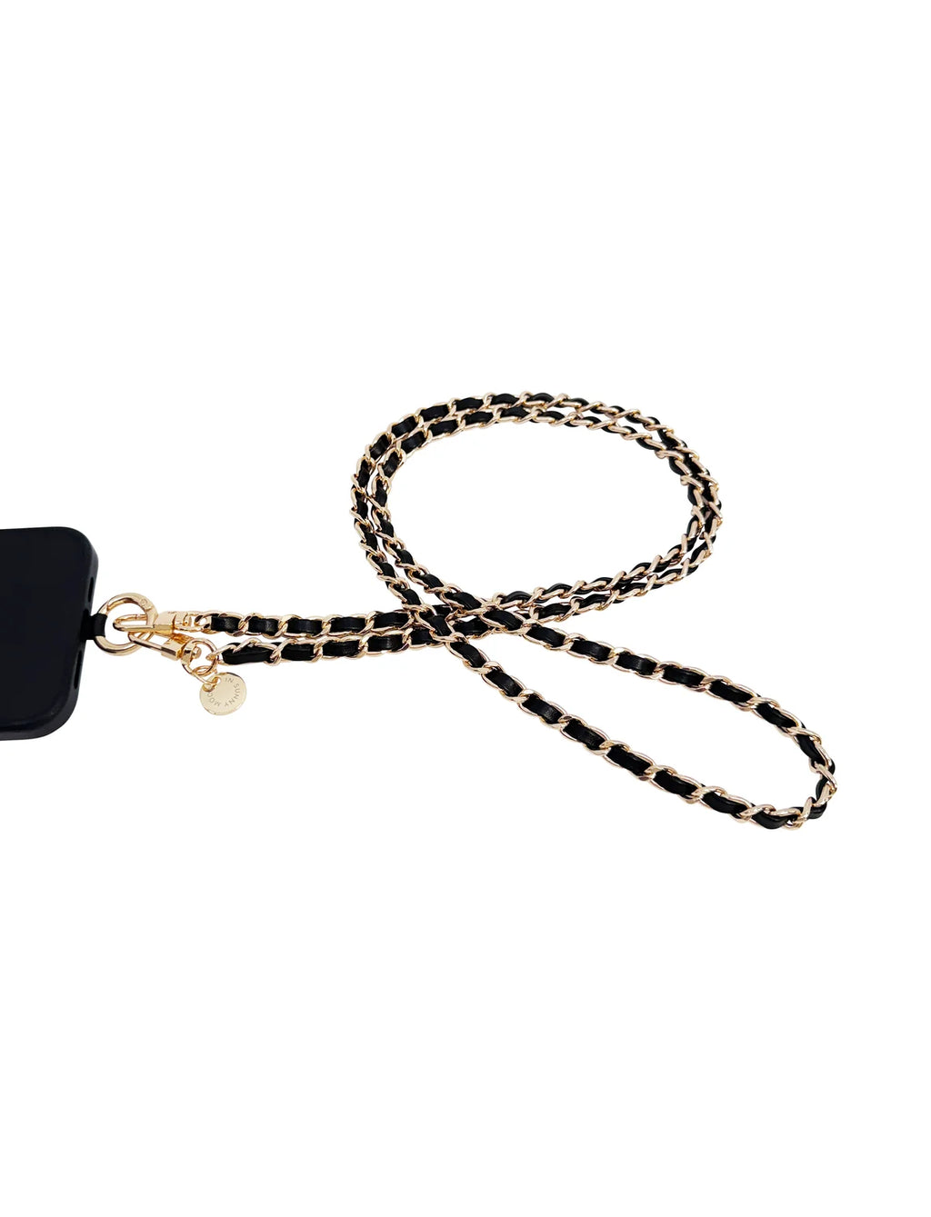 In Sunny Mood – Dolores Chain Strap -puhelinketju, Black Gold