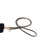 In Sunny Mood – Dolores Chain Strap -puhelinketju, Black Gold
