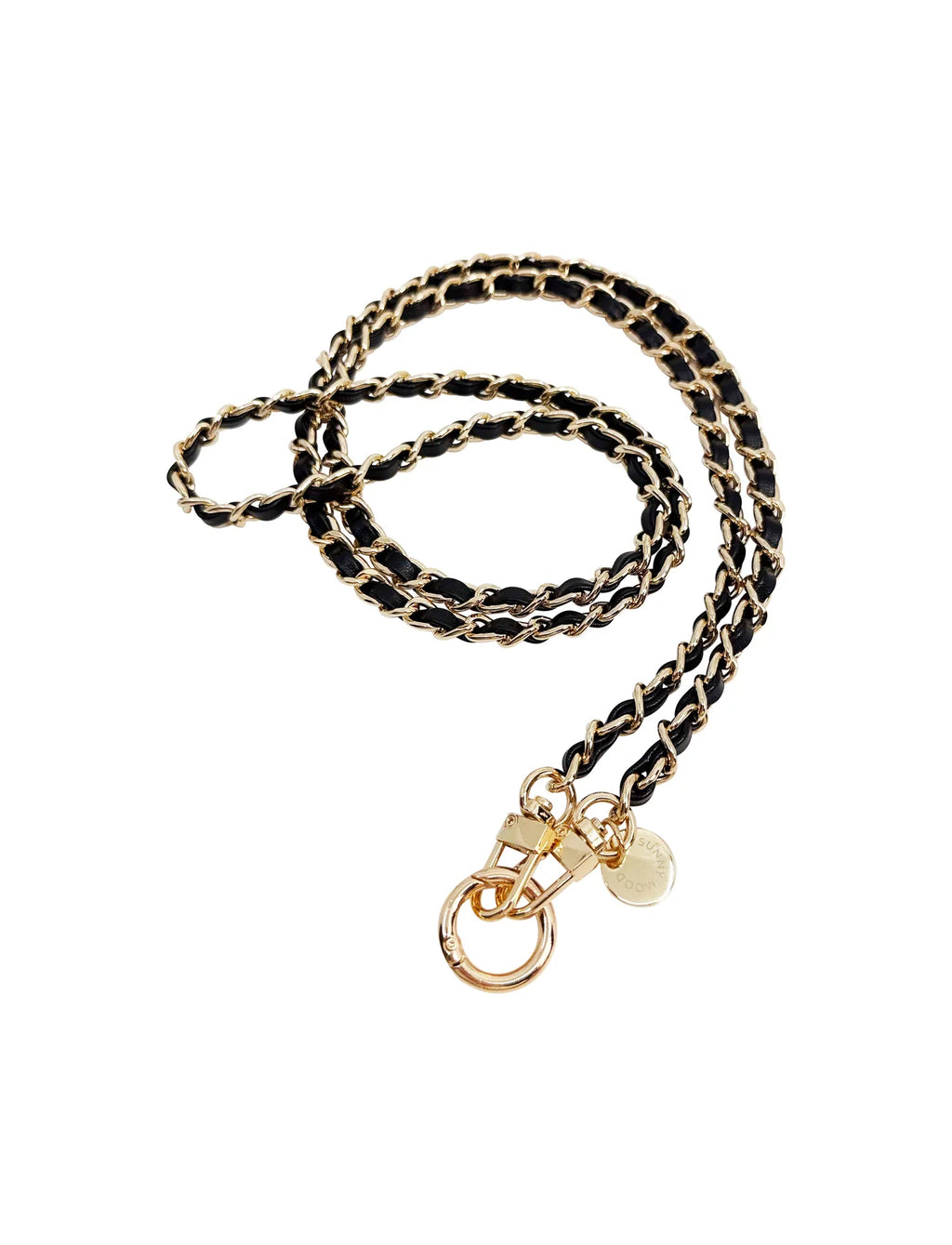 In Sunny Mood – Dolores Chain Strap -puhelinketju, Black Gold