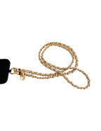 In Sunny Mood – Dolores Chain Strap -puhelinketju, Light Beige Gold