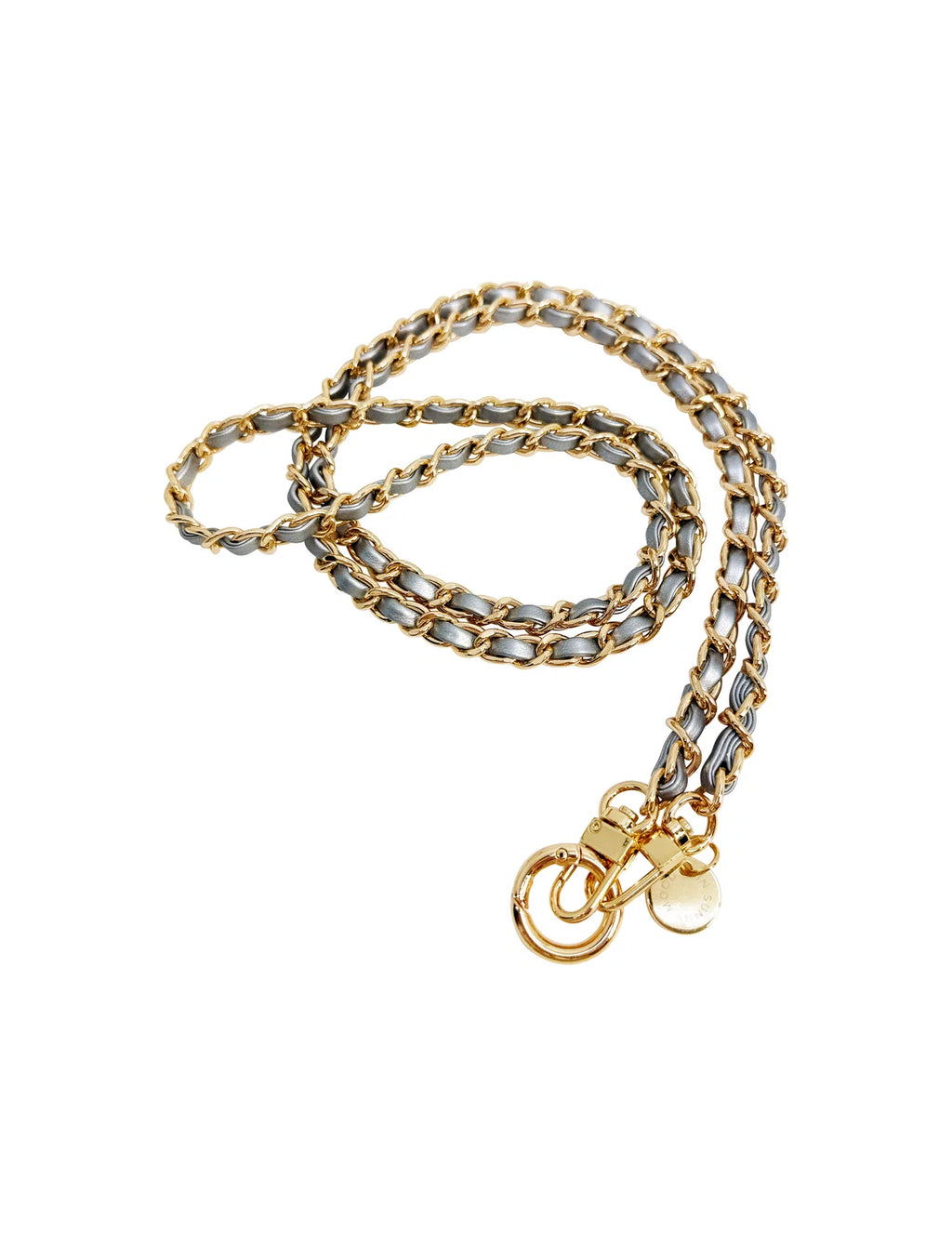 In Sunny Mood – Dolores Chain Strap -puhelinketju, Silver Gold