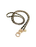 In Sunny Mood – Dolores Chain Strap -puhelinketju, Dark Green/Gold