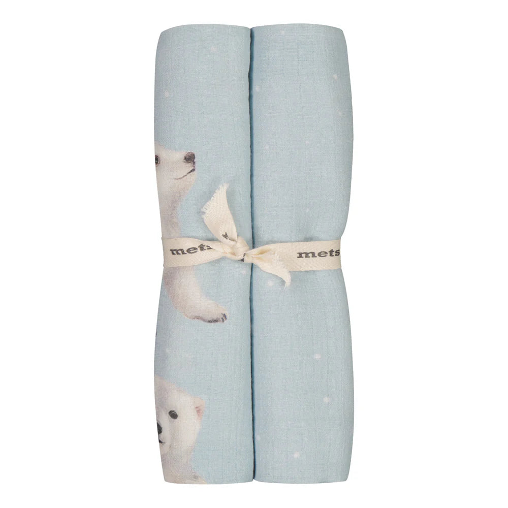 Metsola – Polar Bears Harsoliinasetti, 2 kpl | ICY BLUE