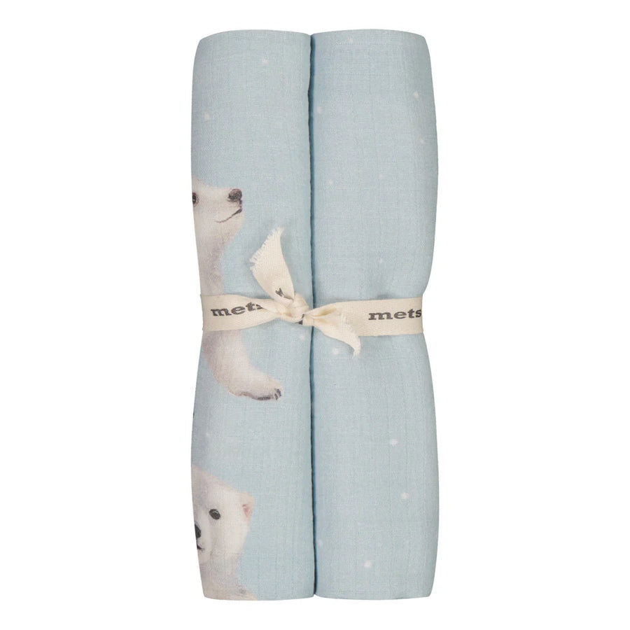 Metsola – Polar Bears Harsoliinasetti, 2 kpl | ICY BLUE