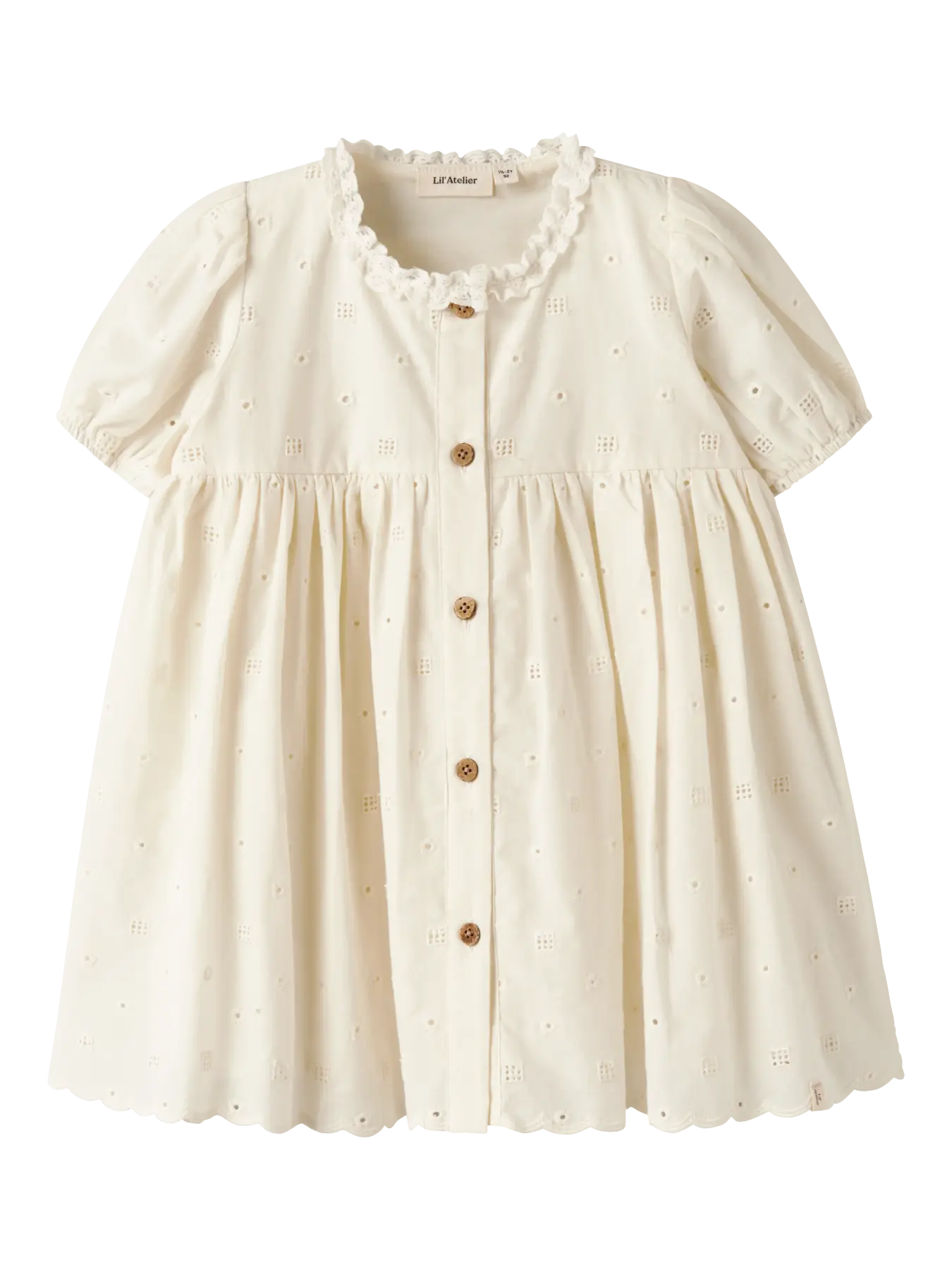 Lil' Atelier - Flores mekko, Coconut Milk