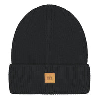 Metsola – Merino Knitted Beanie | Black