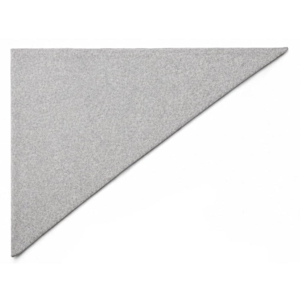 A-View Merino Knit Scarf – Light Grey