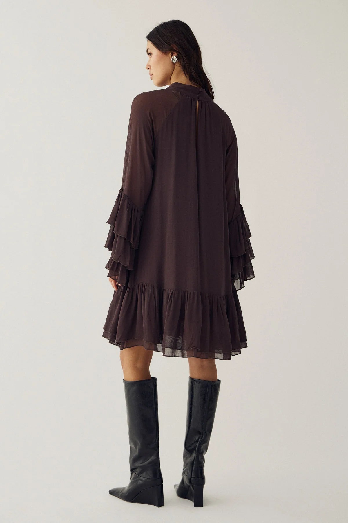Noella Lavanna Dress Chocolate