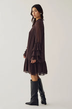 Noella Lavanna Dress Chocolate
