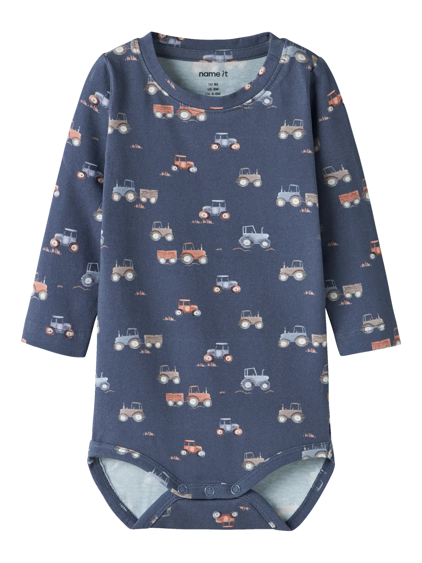 Name It Baby- Body,traktori-blue