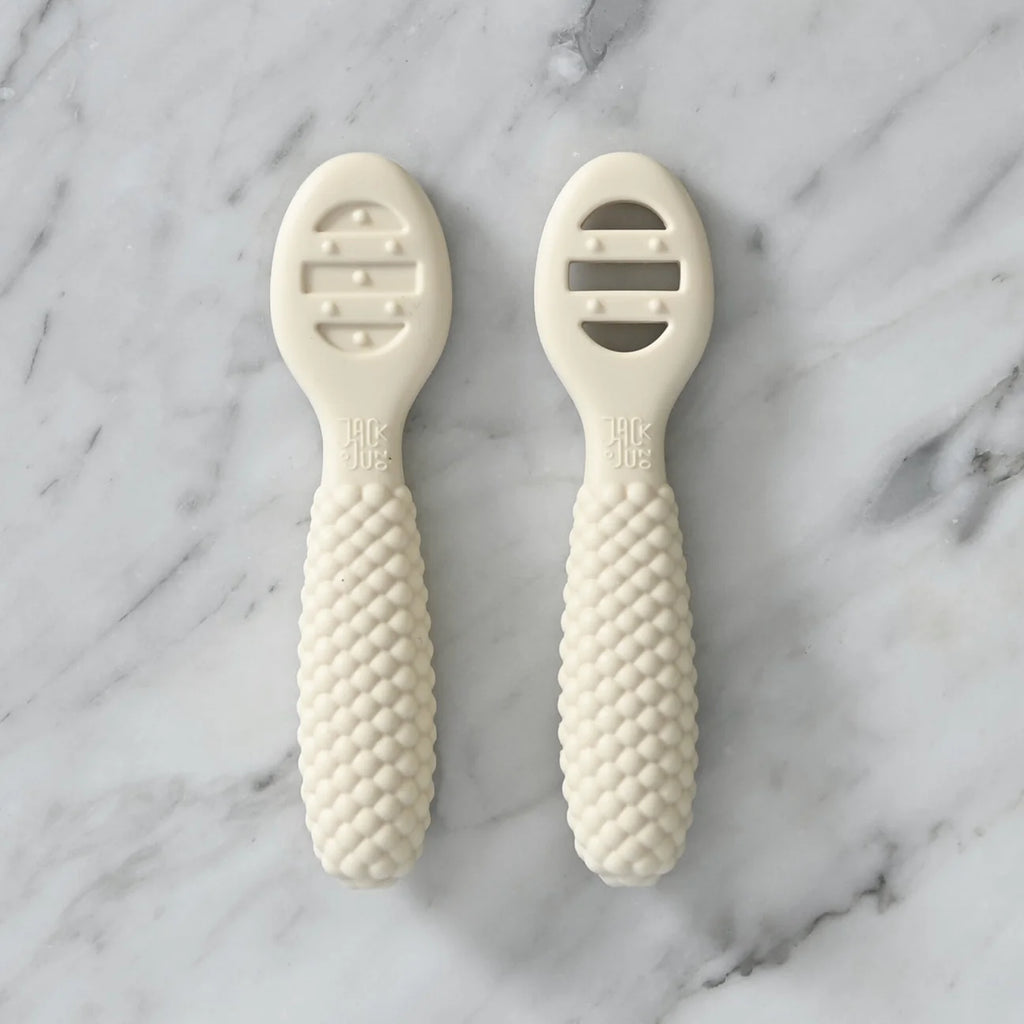 Jack & Juno – ensilusikat vauvalle,cream