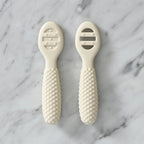 Jack & Juno – ensilusikat vauvalle,cream