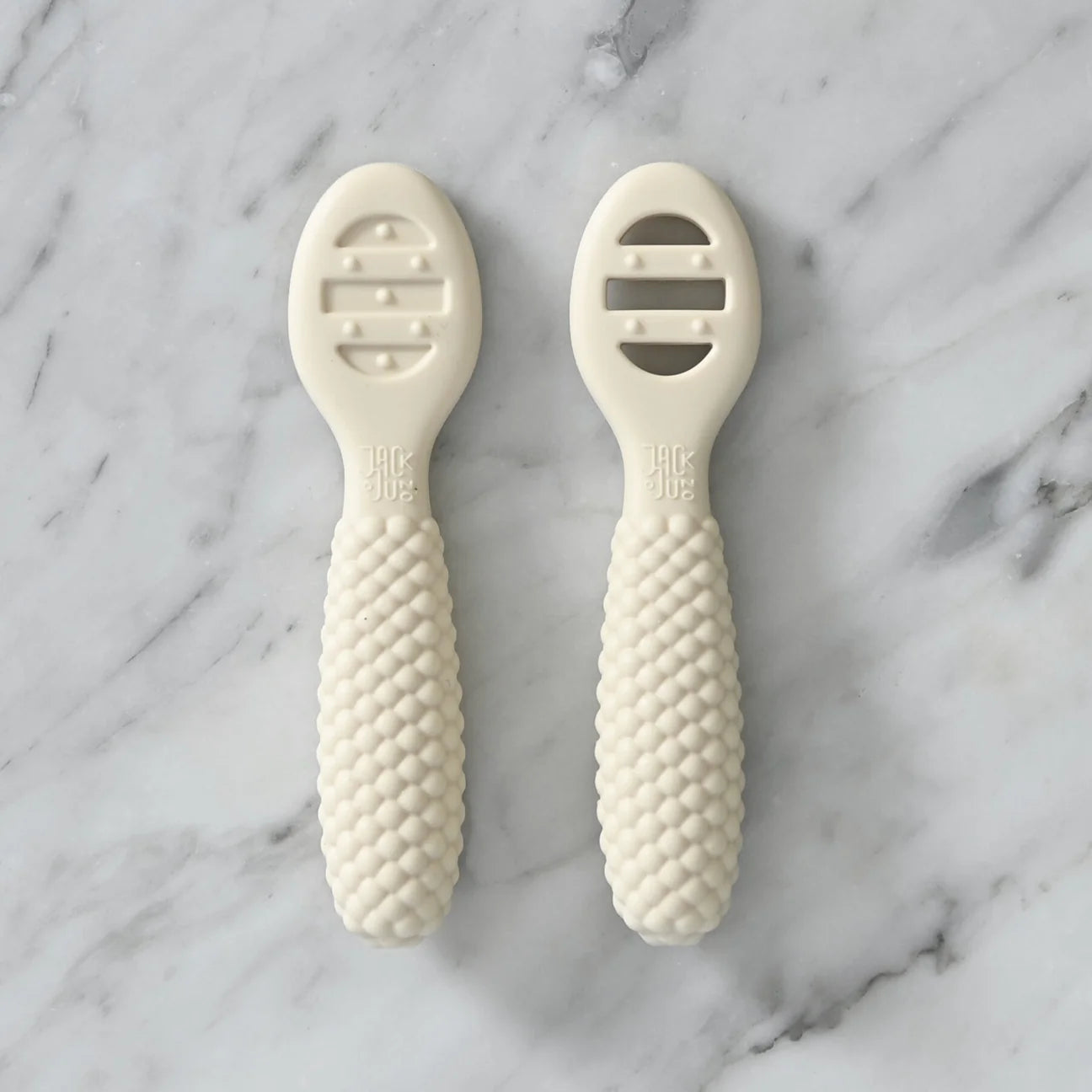 Jack & Juno – ensilusikat vauvalle,cream