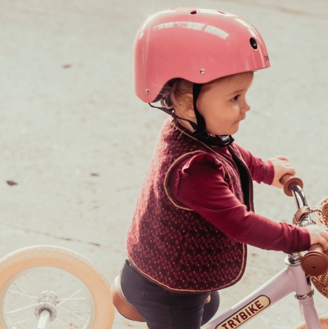 Trybike - pyöräilykypärä - pink - Luna Living