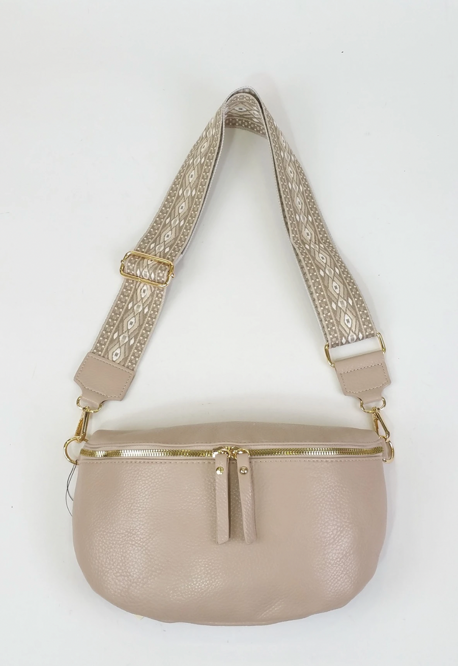CROSSBODY LAUKKU - Beige