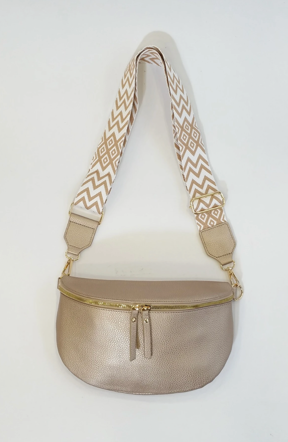 CROSSBODY LAUKKU - Golden