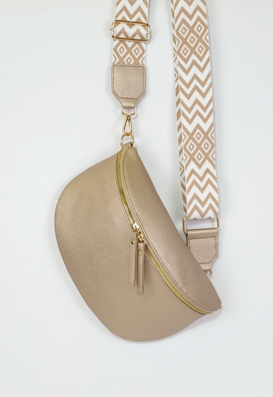 CROSSBODY LAUKKU - Golden