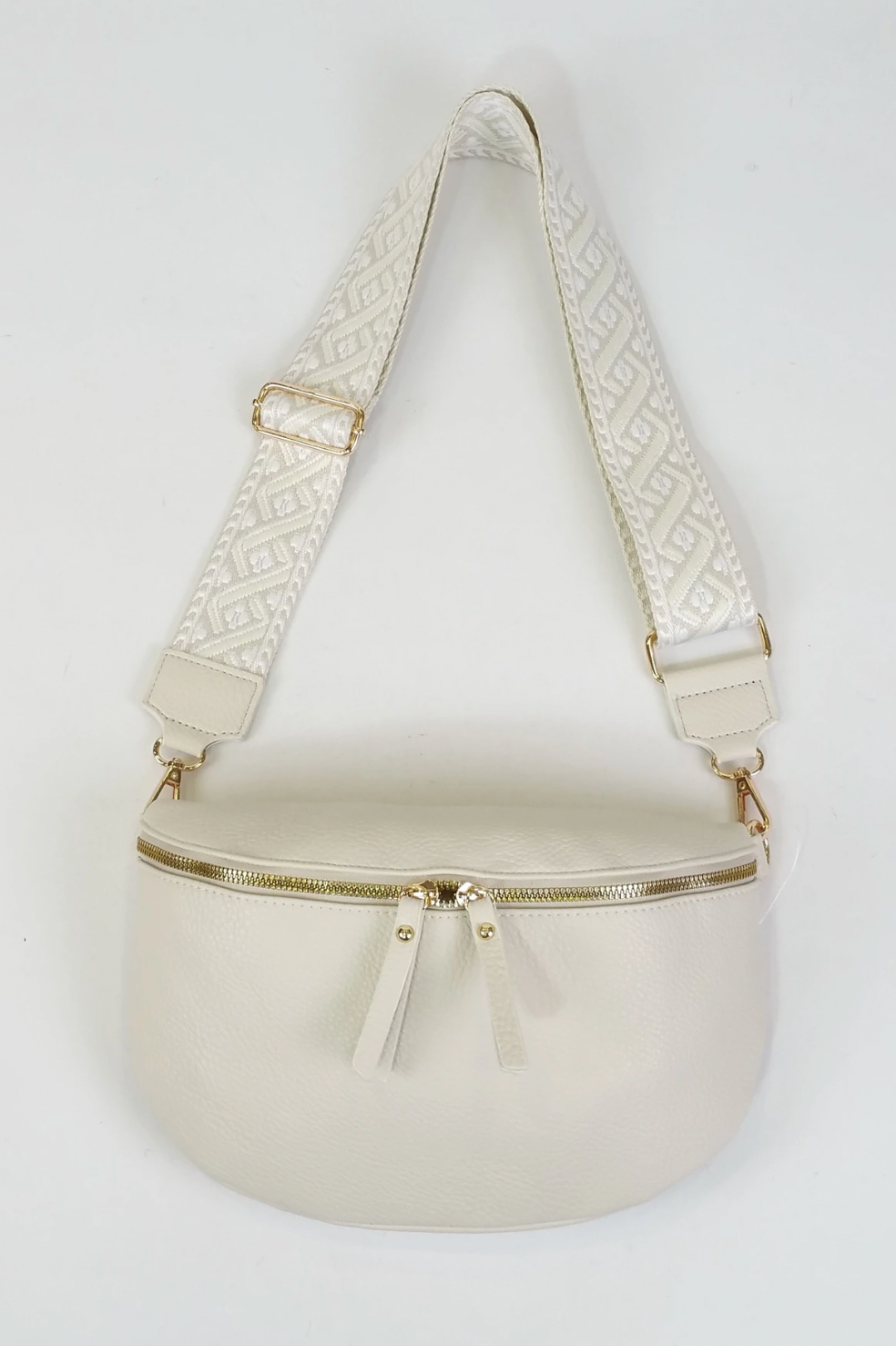 CROSSBODY LAUKKU - Cream