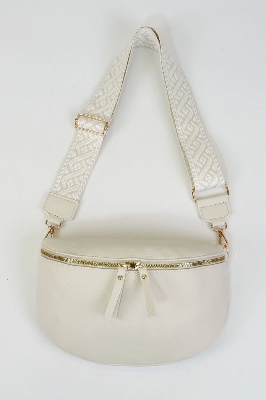 CROSSBODY LAUKKU - Cream