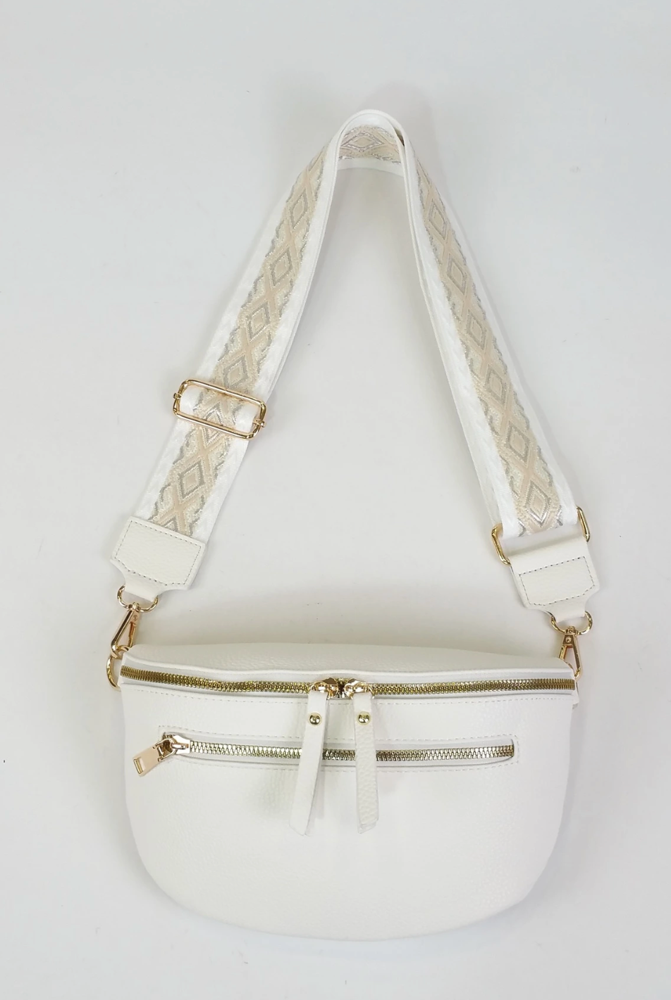 Banana Bag- milky white